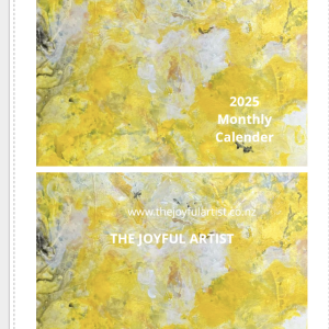 The Joyful Artist's A4 Wall Calendar 2025